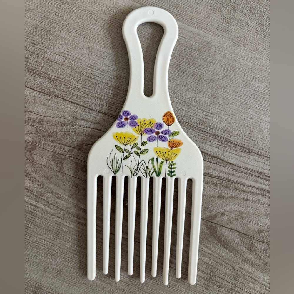 Mallorcan Floral Hair Pick Comb